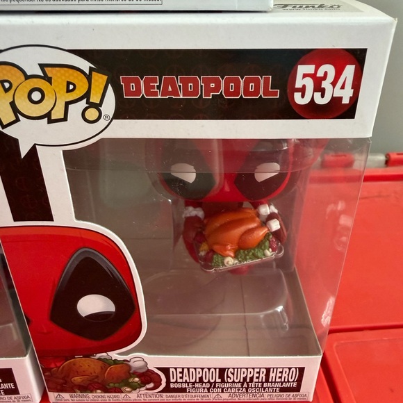 Marvel Deadpool Funko Pop set of 3 - Picture 4 of 6